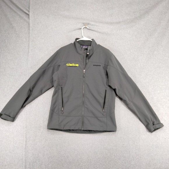 Patagonia Other - Patagonia Full Zip Jacket Mens Size M Dark Gray Quantum Racing Stretch Polartec